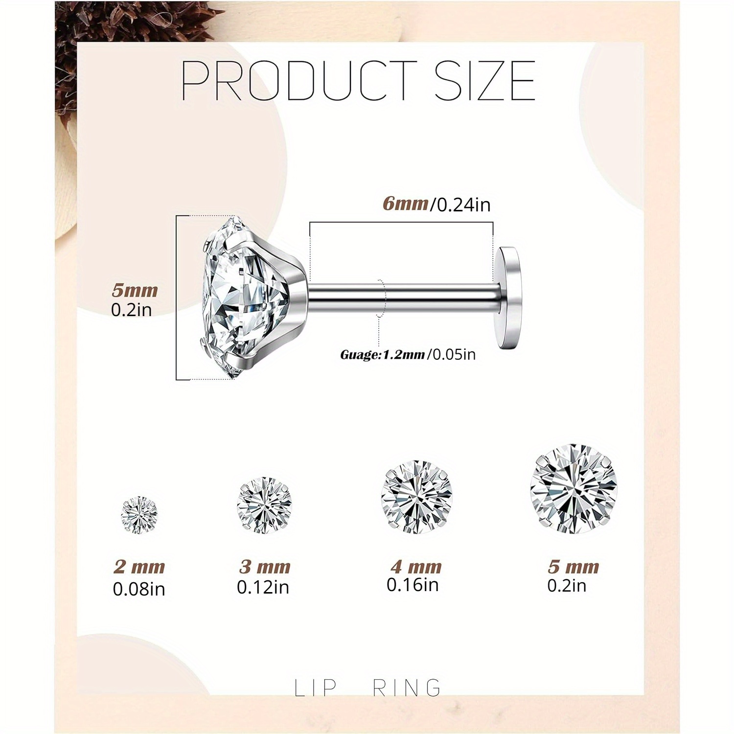 Drperfect Stainless Steel 16G  - Opal Earrings Dangle 评论和价格