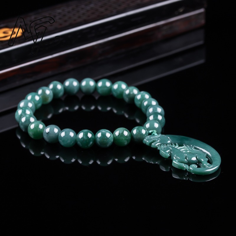 Natural Jadeite Blue Water Zod - Jewelry & Watches Vitopoulos 评论和价格