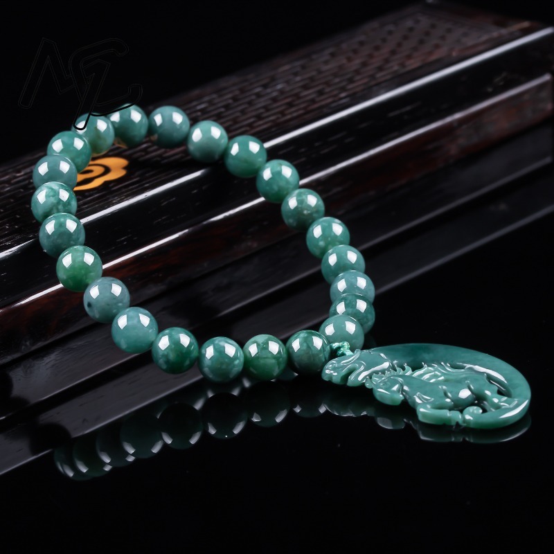 Natural Jadeite Blue Water Zod - Jewelry & Watches Vitopoulos 评论和价格
