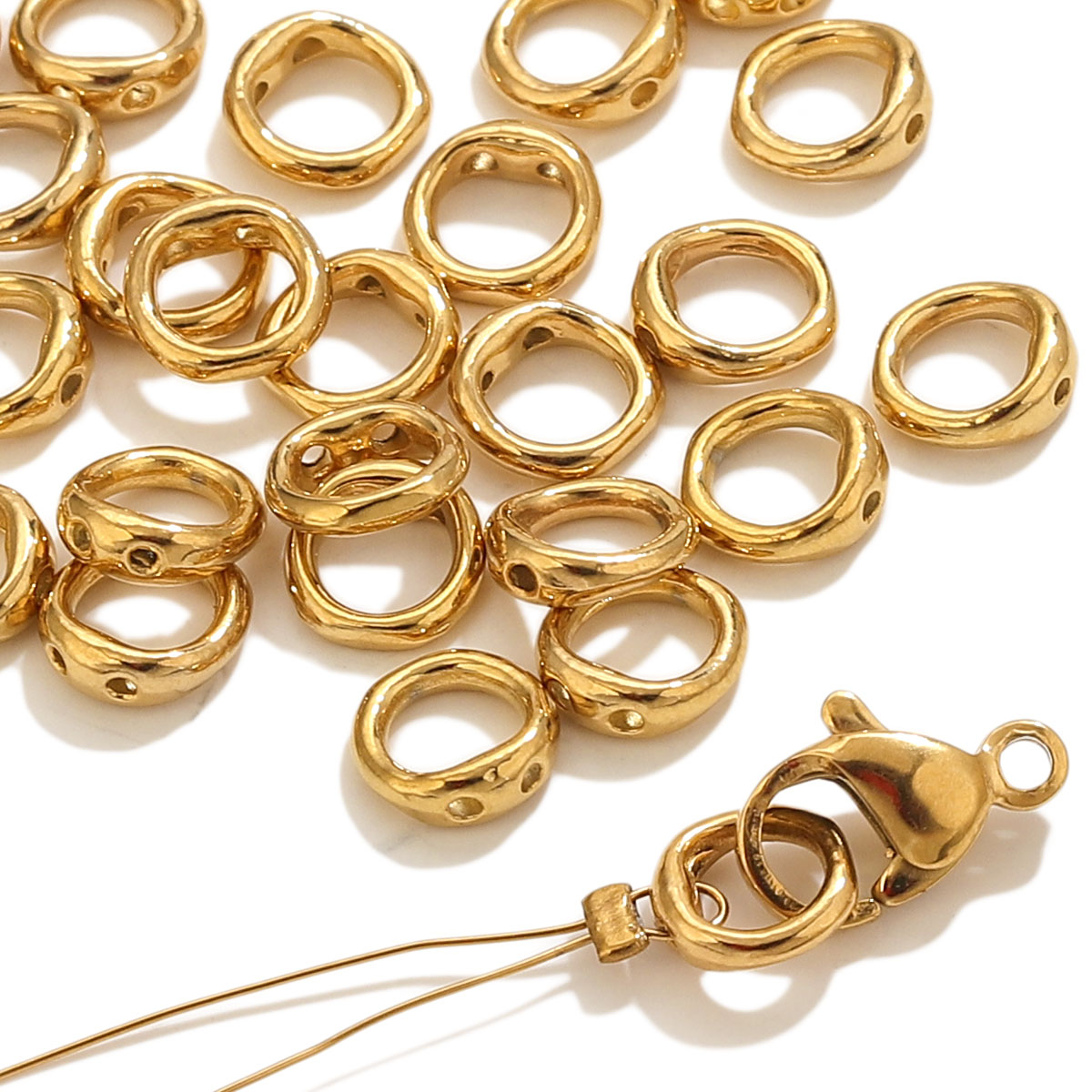 20pcs Stainless Steel Clasps E - Pearl Necklace 评论和价格