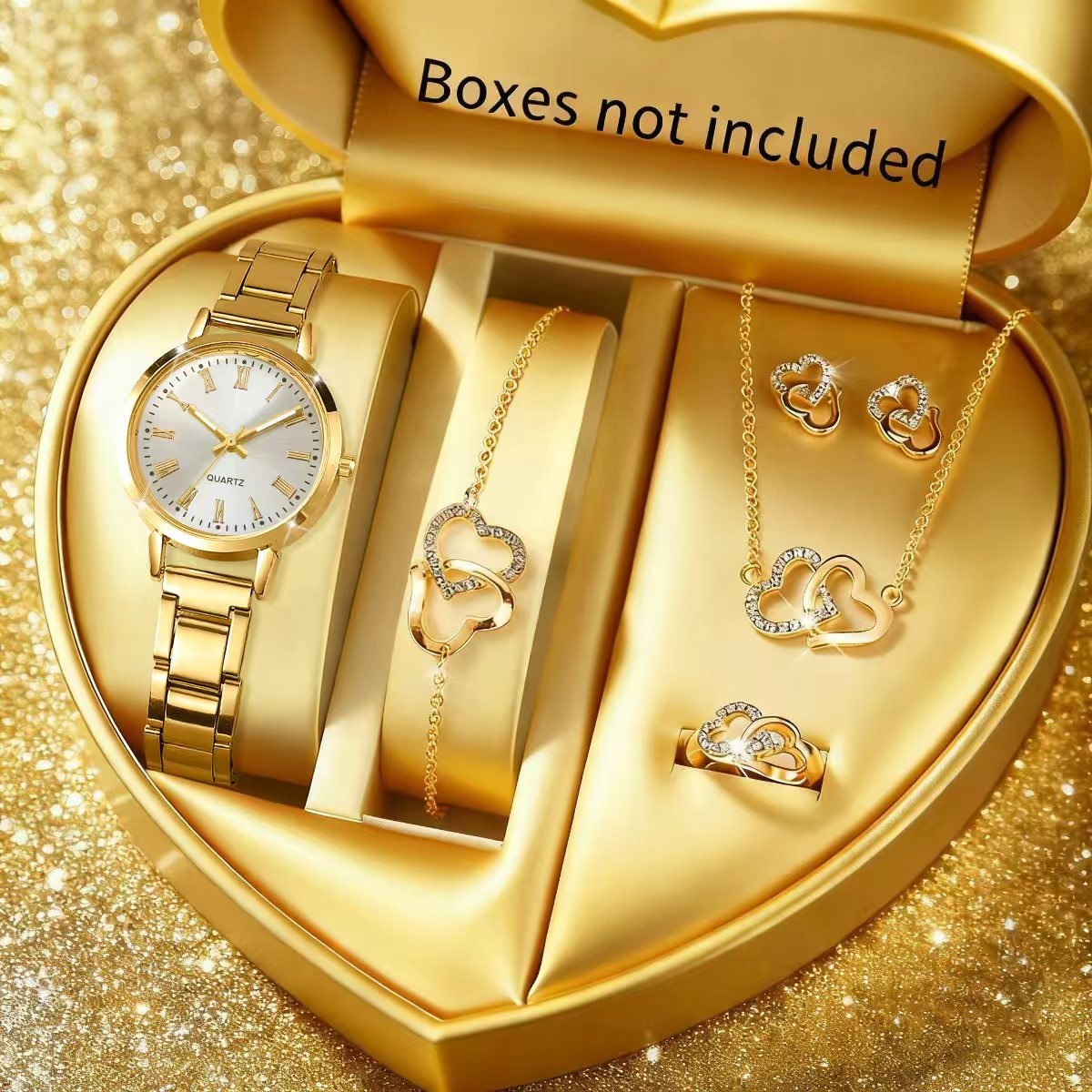 6PCS Fashion Women's Quartz Wa - Jewelry Like Watches 评论和价格