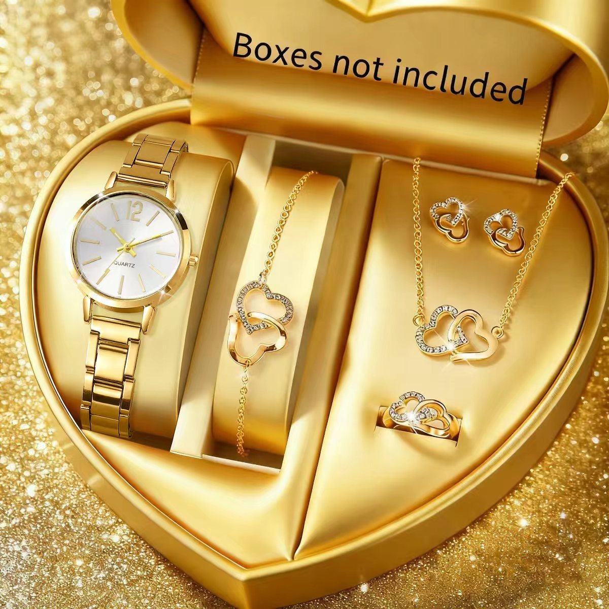 6PCS Fashion Women's Quartz Wa - Jewelry Like Watches 评论和价格