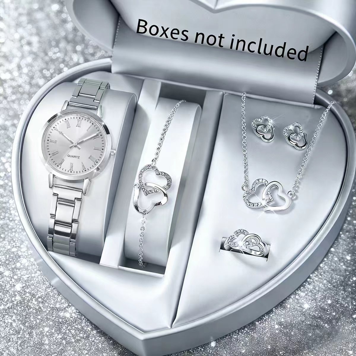 6PCS Fashion Women's Quartz Wa - Jewelry Like Watches 评论和价格