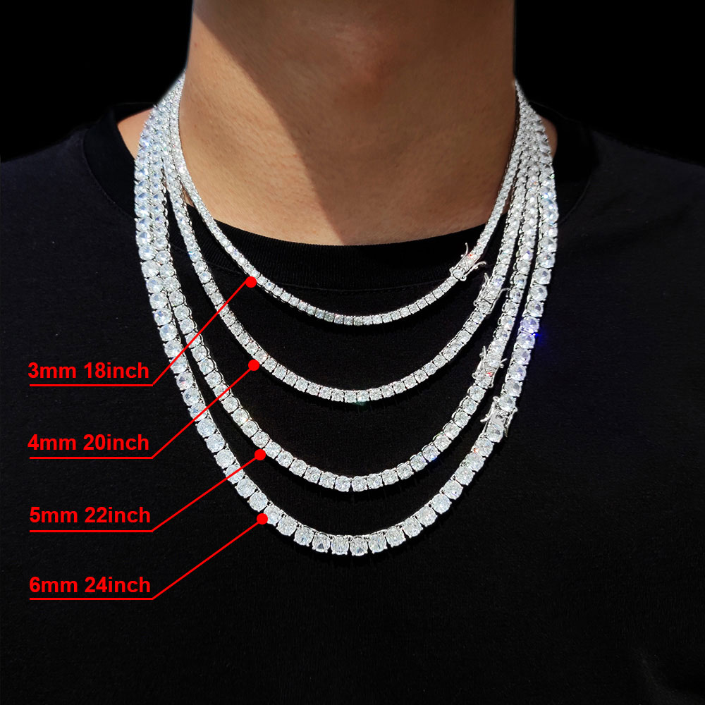 NY Fashion 3/4/5/6mm Tennis Ch - Tennis Bracelet Cubic 评论和价格