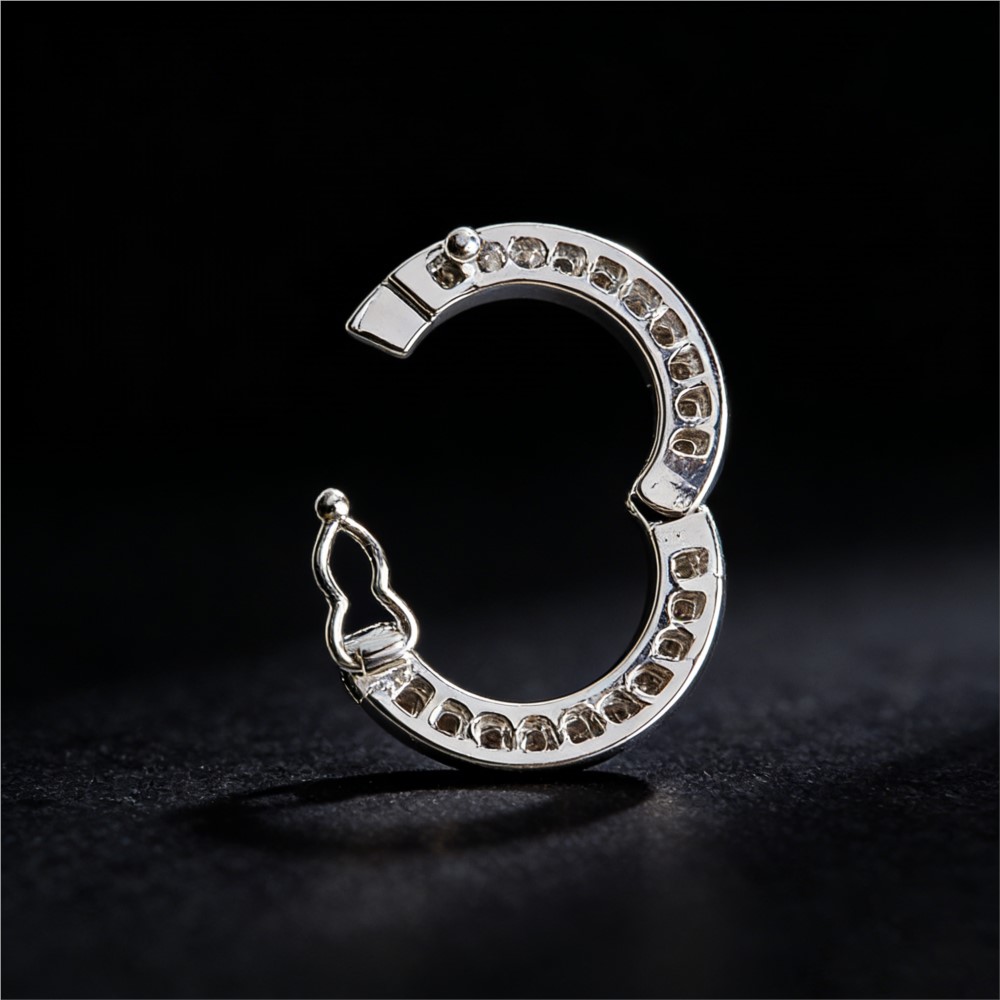 2pcs Round Connector Buckles P - Pearl Necklace 评论和价格