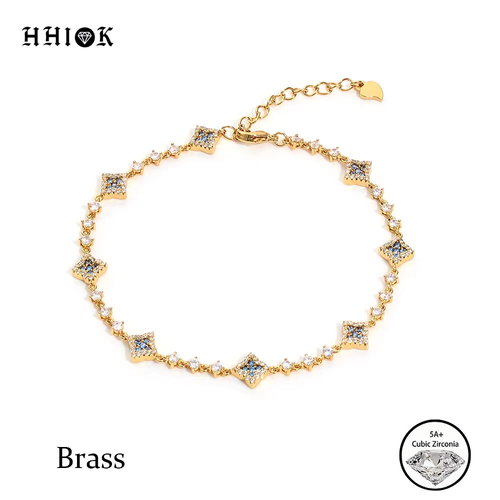 HHIOK Copper Zircon Tennis Bra - Tennis Bracelet Cubic 评论和价格