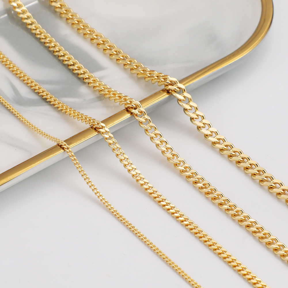 WT-BC202 European Hip-hop 18K  - Hip Hop Chain Necklace 评论和价格