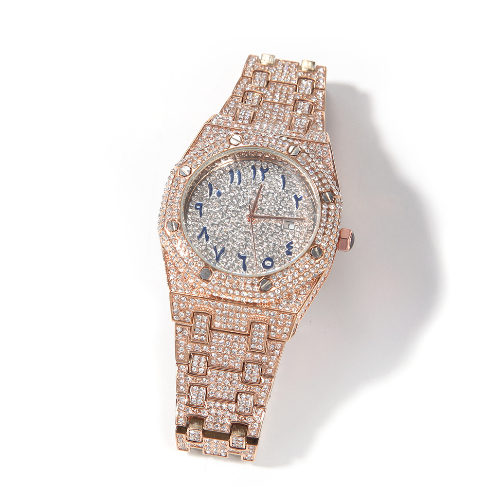 THE BLING KING Arabic Numerals - King'S Jewelry Watches 评论和价格