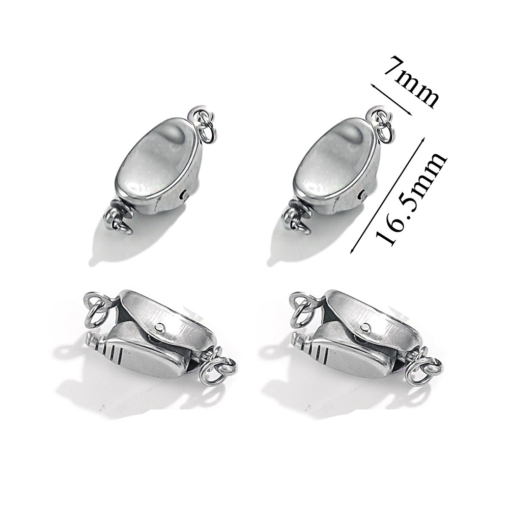 5 Pcs Titanium Steel Necklace  - Pearl Necklace 评论和价格