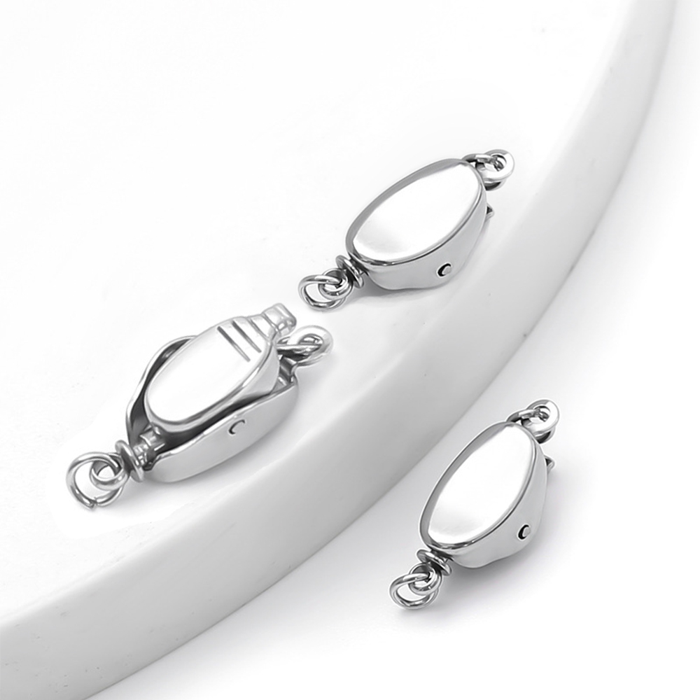 5 Pcs Titanium Steel Necklace  - Pearl Necklace 评论和价格