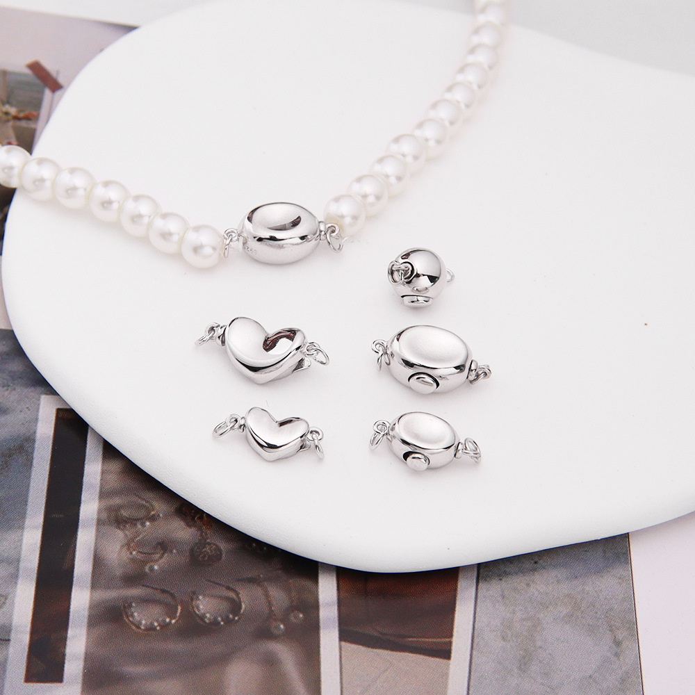 2Pcs 925 Sterling silver Boat  - Pearl Necklace 评论和价格