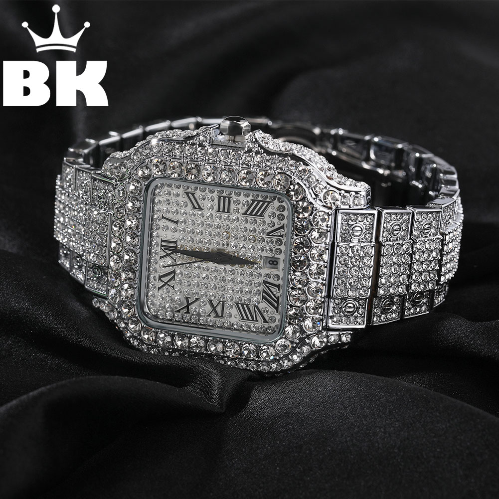 THE BLING KING Iced Out Men's  - King'S Jewelry Watches 评论和价格