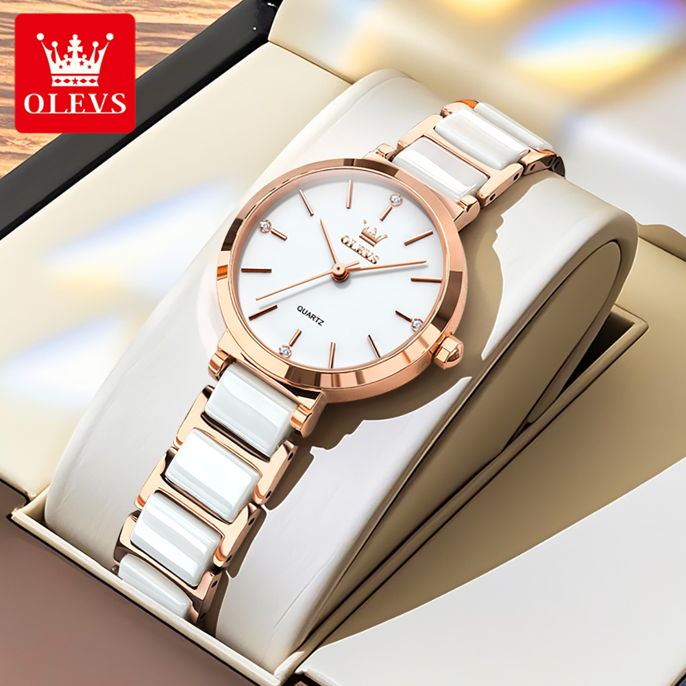 OLEVS Women Watch 5877 Luxury  - Jewellery Watch 评论和价格