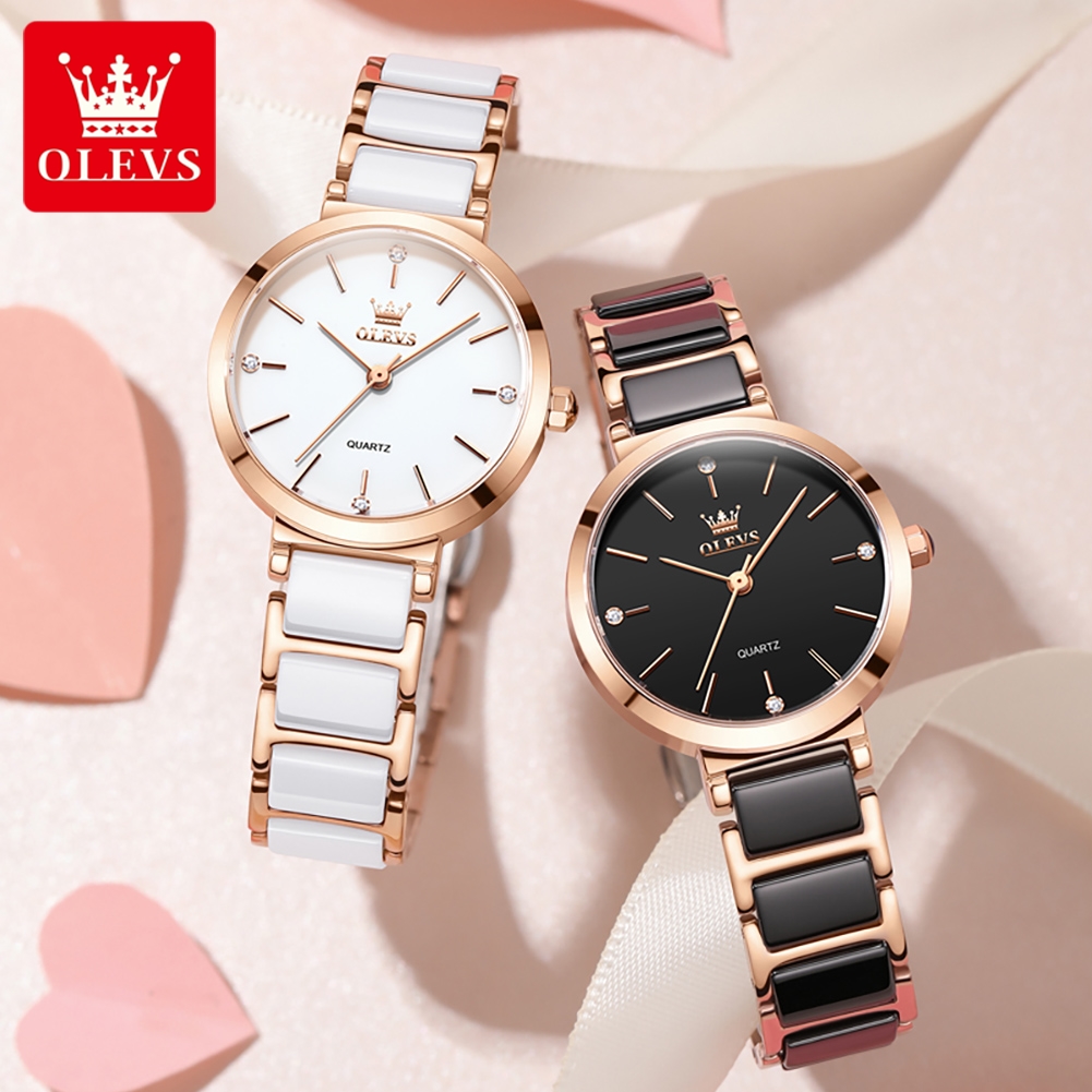 OLEVS Women Watch 5877 Luxury  - Jewellery Watch 评论和价格