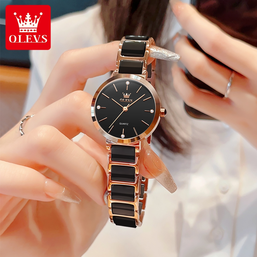 OLEVS Women Watch 5877 Luxury  - Jewellery Watch 评论和价格