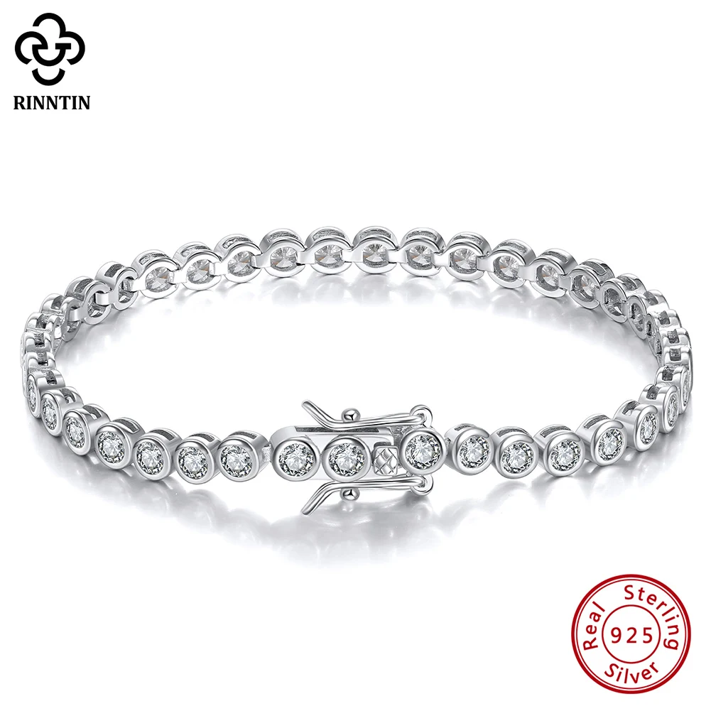 Rinntin Shiny Tennis Bracelet  - Tennis Bracelet Cubic 评论和价格