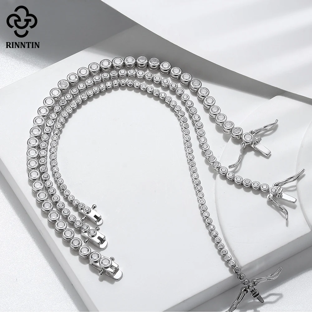 Rinntin Shiny Tennis Bracelet  - Tennis Bracelet Cubic 评论和价格