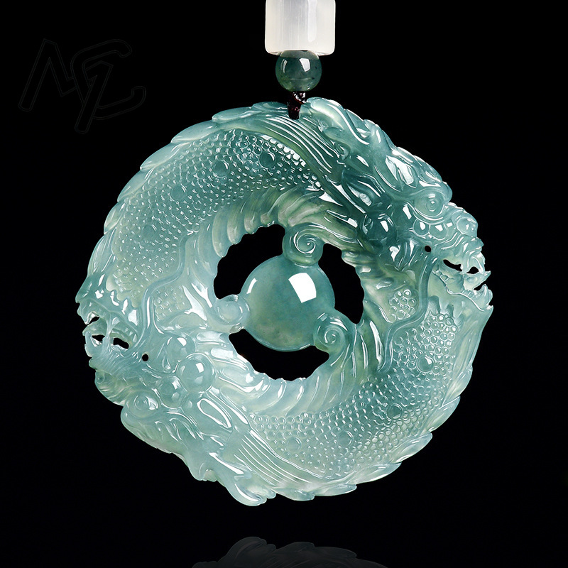 Natural Real Emerald Blue Wate - Jewelry & Watches Vitopoulos 评论和价格