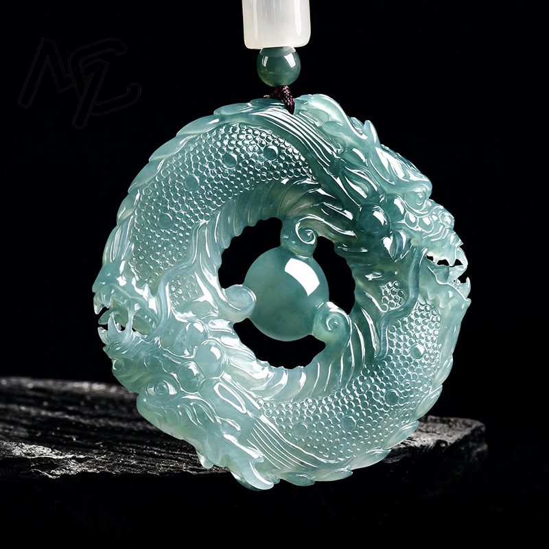 Natural Real Emerald Blue Wate - Jewelry & Watches Vitopoulos 评论和价格