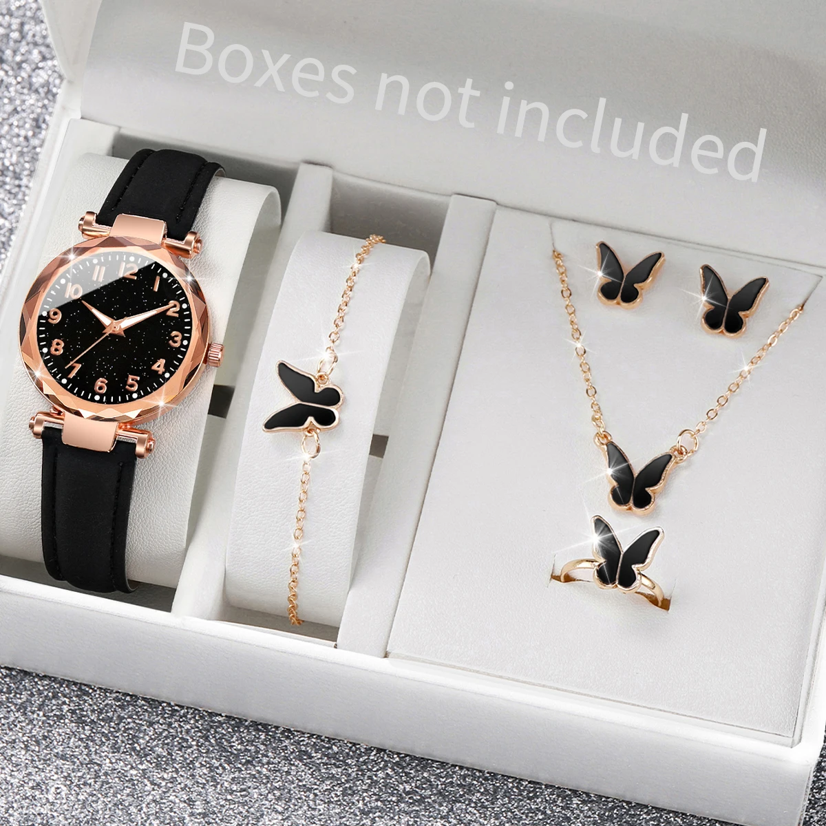 5/6PCS Fashion Women Watches C - Jewelry Like Watches 评论和价格