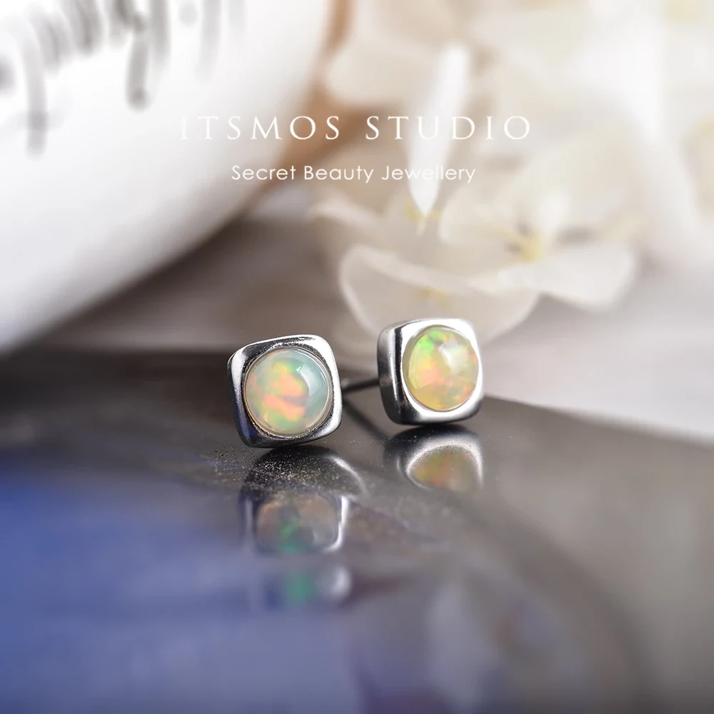 ITSMOS Precious Opal Earrings  - Opal Earrings Dangle 评论和价格