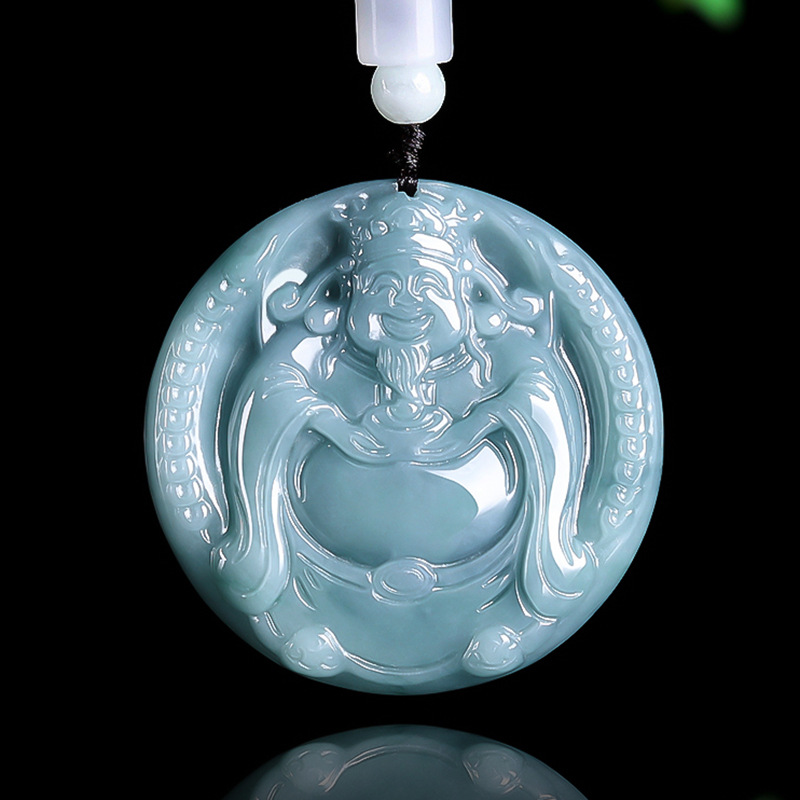 Burmese Jadeite God of Wealth  - Jewelry & Watches Vitopoulos 评论和价格