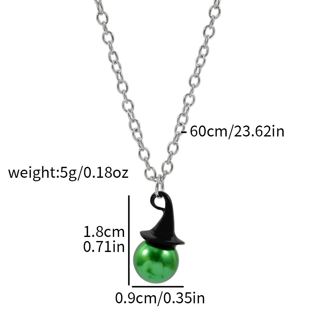 Wicked Inspired Witch Hat & Cr - Pearl Necklace 评论和价格