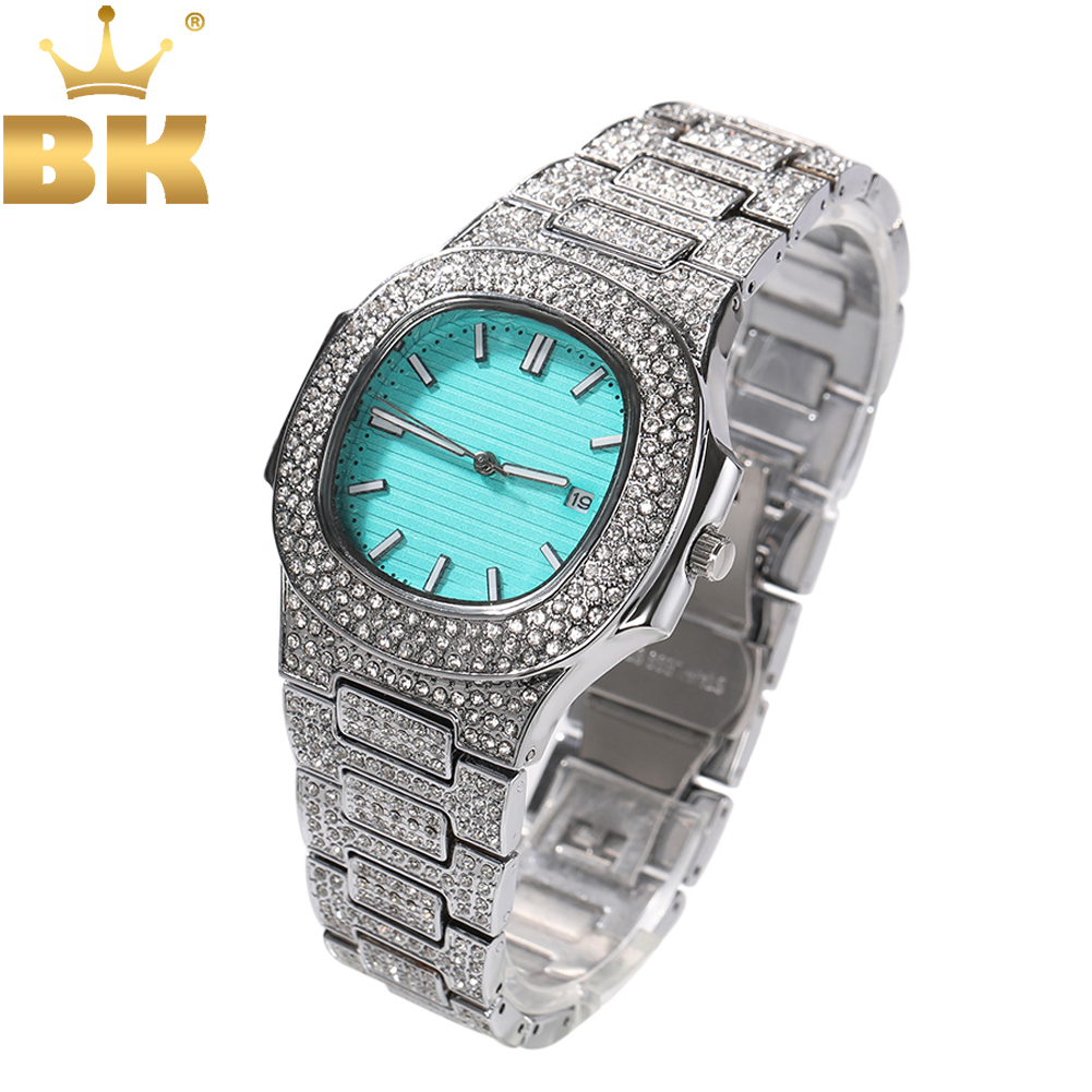 THE BLING KING Tiffani Blue Wo - King'S Jewelry Watches 评论和价格