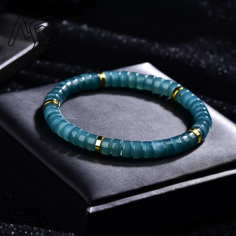 Natural Jadeite Blue Water Aba - Jewelry & Watches Vitopoulos 评论和价格