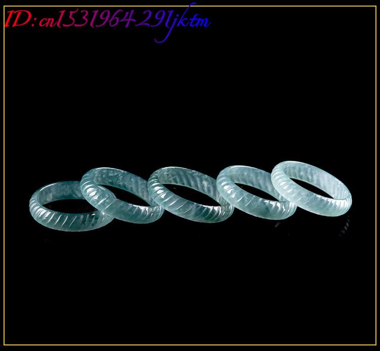 Blue Real Burmese Jadeite Ring - Jewelry & Watches Vitopoulos 评论和价格