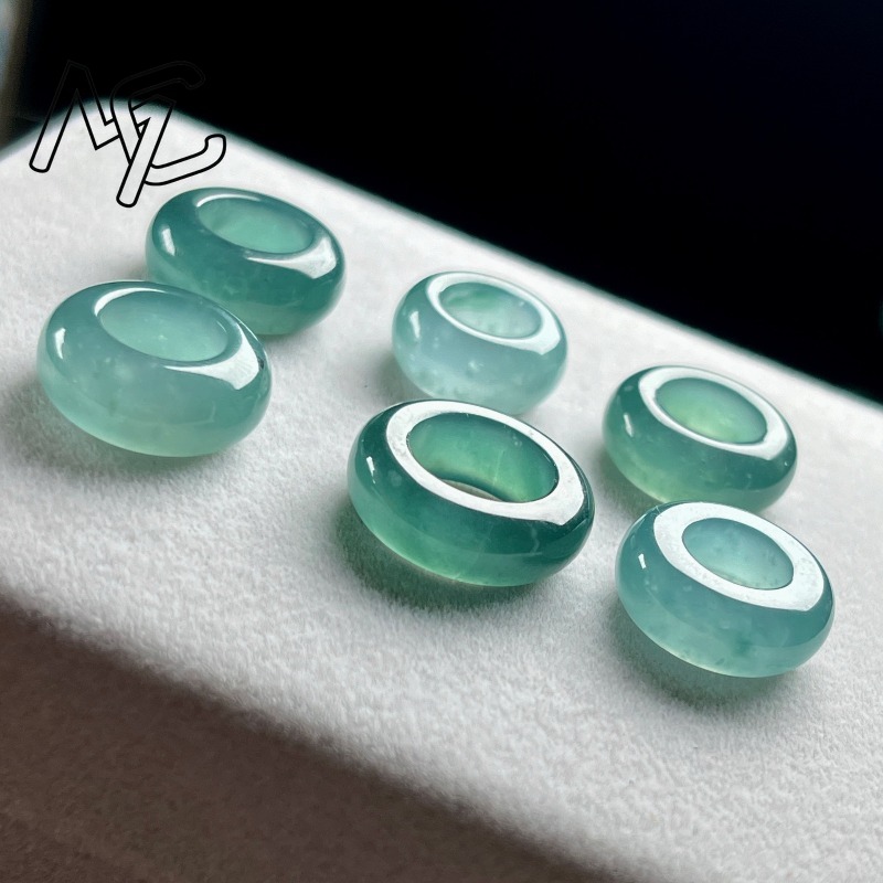 Natural Emerald Blue Water Luc - Jewelry & Watches Vitopoulos 评论和价格