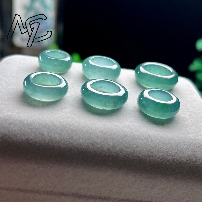 Natural Emerald Blue Water Luc - Jewelry & Watches Vitopoulos 评论和价格