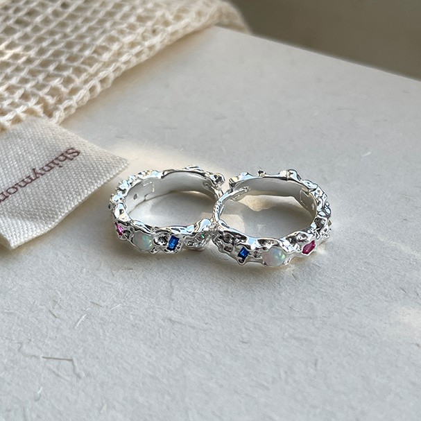 925 Sterling Silver Opal Hoop  - Opal Earrings Dangle 评论和价格