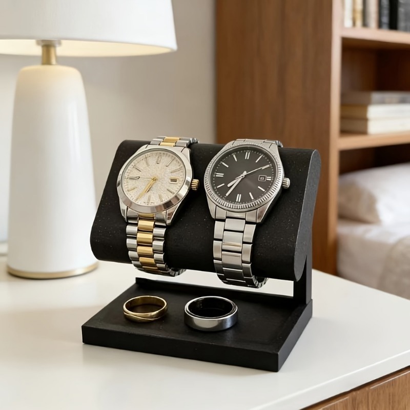 Dual Watch Jewelry Display Sta - Jewelry Like Watches 评论和价格