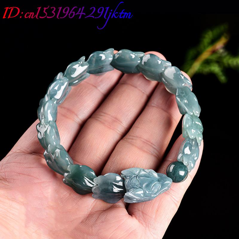Blue Burmese Jadeite Dragon Br - Jewelry & Watches Vitopoulos 评论和价格