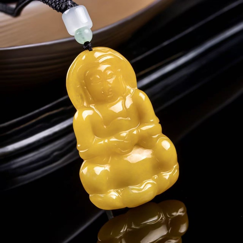 Real Natural Emerald Jade yell - Jewelry & Watches Vitopoulos 评论和价格