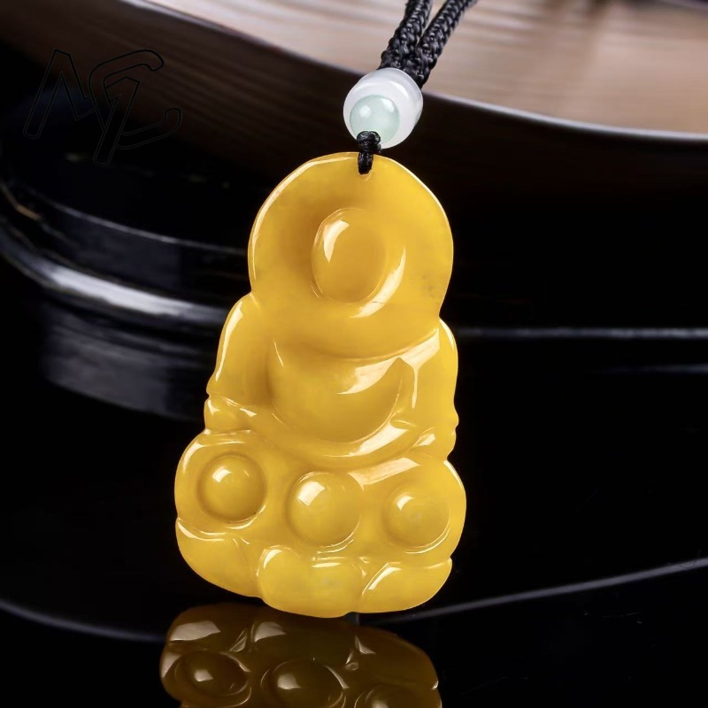 Real Natural Emerald Jade yell - Jewelry & Watches Vitopoulos 评论和价格