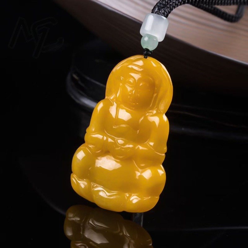 Real Natural Emerald Jade yell - Jewelry & Watches Vitopoulos 评论和价格
