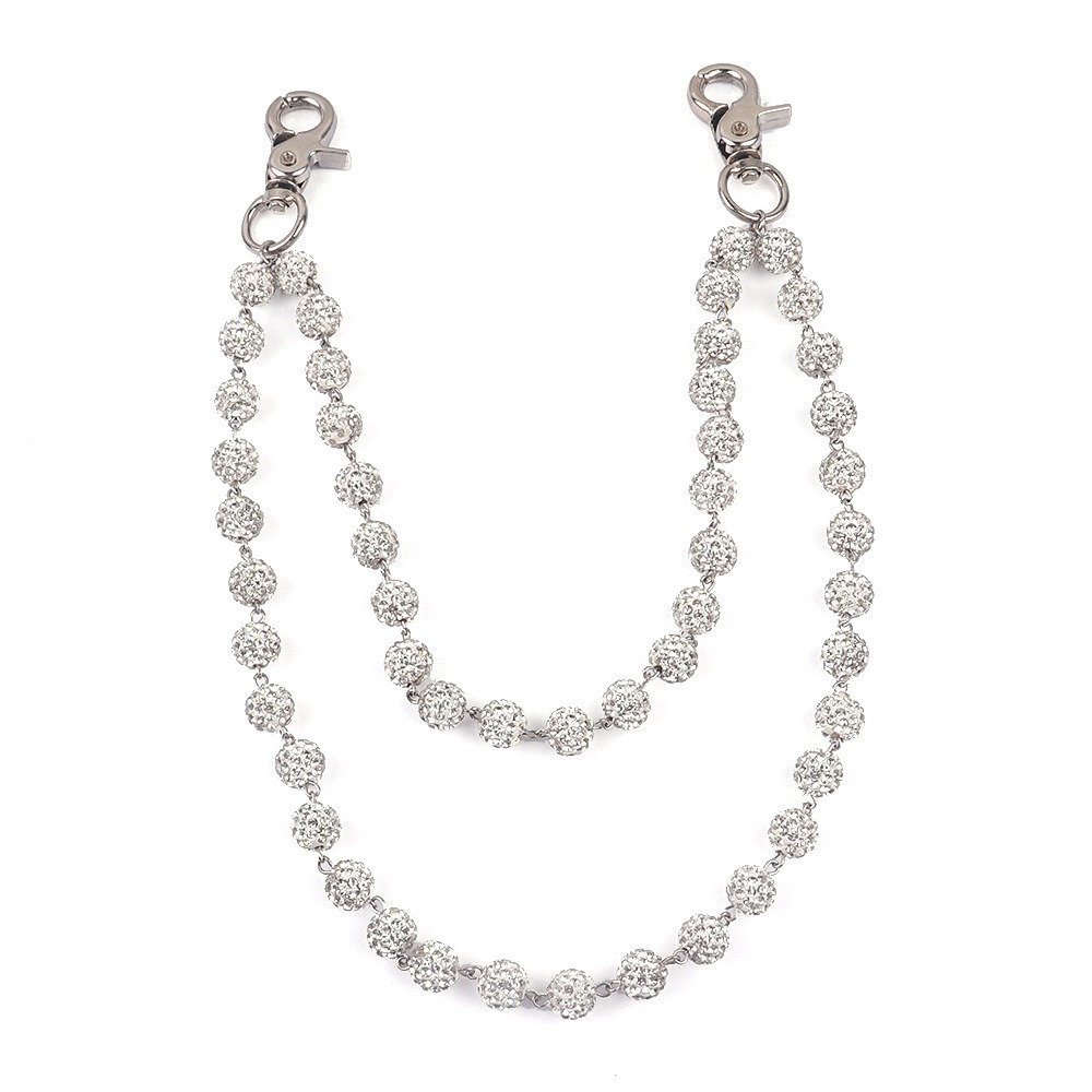 Harajuku Street Hip Hop Trouse - Hip Hop Chain Necklace 评论和价格