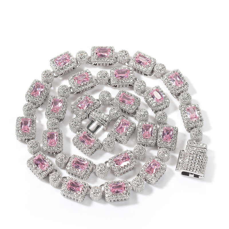 Hip Hop 5A+ CZ Stone Bling Ice - Tennis Bracelet Cubic 评论和价格