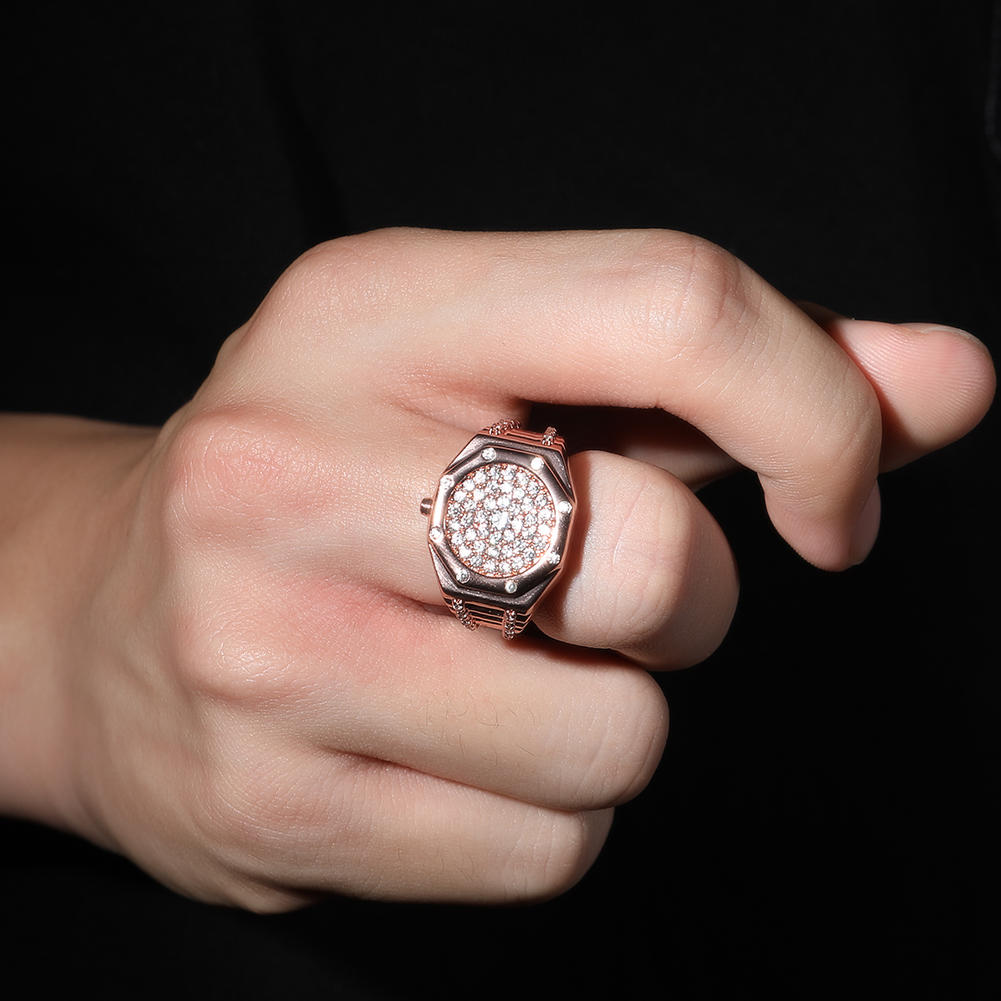 THE BLING KING Geometric Octag - King'S Jewelry Watches 评论和价格
