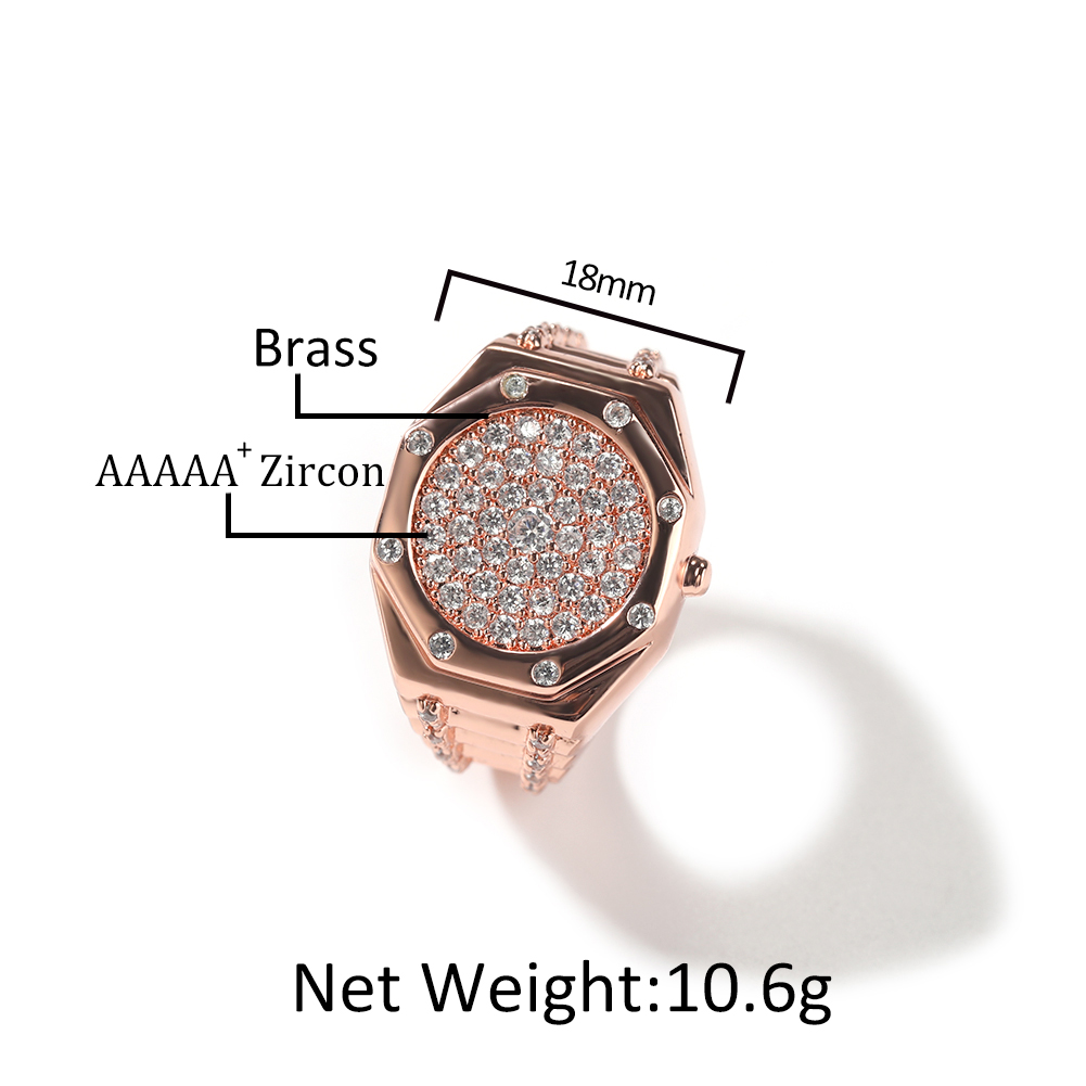 THE BLING KING Geometric Octag - King'S Jewelry Watches 评论和价格