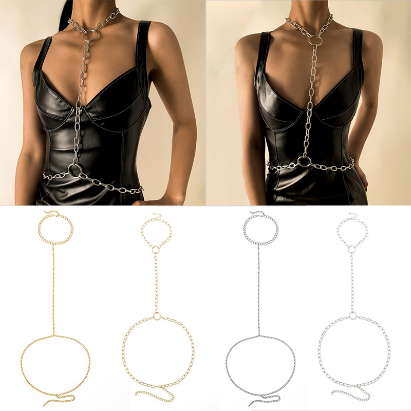 Punk Trendy Beach/Party Neckla - Hip Hop Chain Necklace 评论和价格